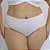 Calcinha De Algodão Plus Size Anatômica Ruti Branco 33-BR - Imagem 1