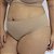 Calcinha De Algodão Tanga Alta Plus Size Ângela Chocolate 40-CH - Imagem 3