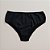 Calcinha De Algodão Tanga Alta Plus Size Angela Preto 40-PR - Imagem 1