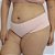 Calcinha de Algodão Tanga Lateral e Frente Dupla Plus Emily Rosa Bebe 54-BB - Imagem 3
