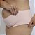 Calcinha de Algodão Tanga Lateral e Frente Dupla Plus Emily Rosa Bebe 54-BB - Imagem 4