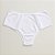 Calcinha de Algodão Tanga Lateral e Frente Dupla Plus Emily Branco 54-BR - Imagem 1