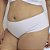 Calcinha de Algodão Tanga Lateral e Frente Dupla Plus Emily Branco 54-BR - Imagem 3