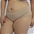 Calcinha de Algodão Tanga Lateral e Frente Dupla Plus Emily Chocolate 54-CH - Imagem 3