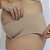 Calcinha de Algodão Tanga Lateral e Frente Dupla Plus Emily Chocolate 54-CH - Imagem 4