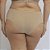 Calcinha de Algodão Tanga Lateral e Frente Dupla Plus Emily Chocolate 54-CH - Imagem 2