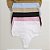 Kit de 5 Calcinhas de Algodão Fio Duplo Alta Cós Duplo e Lateral Dupla K5-76 - Imagem 1
