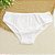 Calcinha de Algodão Infantil de Elástico Fechado Branco 21BR - Imagem 1
