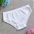 Calcinha de Algodão Infantil Maitê de Elástico Aberto Branco 17-BR - Imagem 3