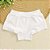 Calcinha de Algodão Boxer Infantil Charlotte Branco 57-BR - Imagem 1