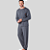 Pijama Masculino Essencial Mescla 6071 - Imagem 1