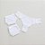 Kit 3 Calcinhas de Algodão Fio Dental Boreale Branca K3-48-BR - Imagem 1