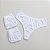 Kit 3 Calcinhas de Algodão Fio Duplo Lia Branco K3-51-BR - Imagem 1