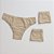Kit de 3 Calcinhas De Algodão Tanga Boreale Chocolate K3-36-CH - Imagem 1