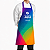 Avental em tecido 100% poliéster c/ 1 bolso várias cores - Personalização total - Imagem 1