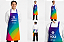 Avental em tecido 100% poliéster c/ 1 bolso várias cores - Personalização total - Imagem 2