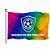 Bandeira time de futebol personalizada com seu escudo - Vários tamanhos - Imagem 1