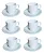 Xícaras de Café Expresso 60ml com Pires Empilháveis Personalizadas | Brindes Corporativos - Imagem 3