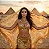 Véu seda pura cor Deserto - Imagem 3