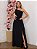 Vestido Longo Recortes - Imagem 1