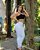 Calça Jeans Branca Darlook - Imagem 1