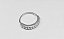 Piercing Argola cravejada 10mm Torção - Prata 925 - Imagem 2
