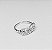 Piercing Argolinha Hélix cravejada 8mm  Torção- Prata 925 - Imagem 2