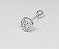 Piercing Redondo cravejado Tragus - Prata 925 - Imagem 1