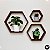 Kit 03 Nichos em MDF Colmeia Hexagonais - Imagem 7