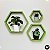 Kit 03 Nichos em MDF Colmeia Hexagonais - Imagem 9