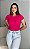TSHIRT (RIBANA CANELADA) TAM U- PINK - Imagem 1