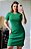 VESTIDO ROBERTA (RIBANA CANELADO) - VERDE - Imagem 1