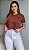 CROPPED BASIC TAM.U - MARROM - Imagem 1