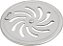 GRELHA CAIXA SIFONADA REDONDA INOX 100MM VORTICE C/FECH - Imagem 1
