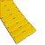 Etiqueta de Gôndola 105x30mm 10,5x3cm Couché adesivo Amarela Gap universal para Zebra Argox Elgin - Rolo com 1000 (30m) - Imagem 2
