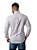 Camisa Ralph Lauren Masculina Slim Fit Stretch Quadriculada Branca e vermelha - Imagem 6
