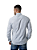 Camisa Ralph Lauren Masculina Custom Fit Plaid Branca e azul - Imagem 6