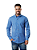Camisa Tommy Hilfiger Masculina Regular Fit Xadrez Azul bic - Imagem 3