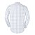 Camisa Tommy Hilfiger Masculina Xadrez Branca e Azul - Imagem 3