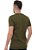 Camiseta Ralph Lauren Basic Custom-Fit Verde Militar - Imagem 3