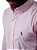 Camisa Ralph Lauren Masculina Custom Fit Listrada Rosa - Imagem 3