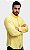 Camisa Ralph Lauren Masculina Custom fit Linho Amarela - Imagem 2