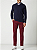Calça Ralph Lauren Masculina de Sarja Chino Stretch Slim Fit Vinho - Imagem 2