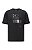 Camiseta Masculina Hugo Boss Artwork Preta - Imagem 1