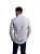 Camisa Tommy Hilfiger Masculina Regular Fit Quadriculada Branca e azul - Imagem 5