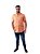 Camisa Tommy Hilfiger Manga Curta COM BOLSO  Masculina Regular Fit Lisa Laranja - Imagem 5