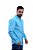 Camisa Ralph Lauren Masculina Custom Fit Oxford Azul claro - Imagem 3