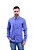 Camisa Ralph Lauren Masculina Custom Fit Xadrez Azul - Imagem 3