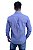 Camisa Tommy Hilfiger Masculina Regular Fit Azul Mescla COM BOLSO - Imagem 6