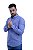 Camisa Tommy Hilfiger Masculina Regular Fit Azul Mescla COM BOLSO - Imagem 4